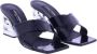 Dolce&Gabbana Pumps & high heels Polished Calfskin Mules With Heel in zwart - Thumbnail 8
