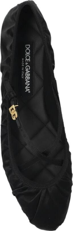 Dolce & Gabbana Satijnen Ballerina`s
