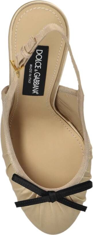 Dolce & Gabbana Satijnen Platform Schoenen