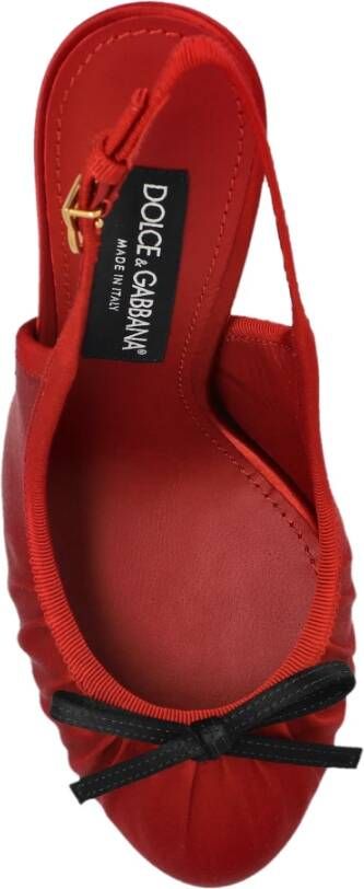 Dolce & Gabbana Satin platform schoenen