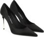 Dolce & Gabbana Stiletto pumps op decoratieve hak Black Dames - Thumbnail 12