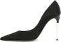 Dolce & Gabbana Elegante Zijde Blend Stiletto Hak Schoenen Black Dames - Thumbnail 18