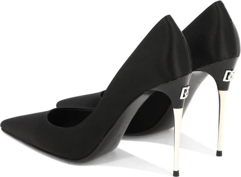 Dolce & Gabbana Satin Pumps Black Dames