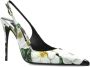 Dolce & Gabbana Schoenen met bloemenmotief en hak Multicolor Dames - Thumbnail 4