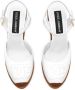 Dolce & Gabbana Schoenen met geborduurd logo en sleehak White Dames - Thumbnail 3