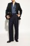 Dolce & Gabbana Geborsteld leren loafers met Penny Slot Black Heren - Thumbnail 7
