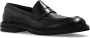 Dolce & Gabbana Geborsteld leren loafers met Penny Slot Black Heren - Thumbnail 8
