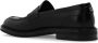 Dolce & Gabbana Geborsteld leren loafers met Penny Slot Black Heren - Thumbnail 9