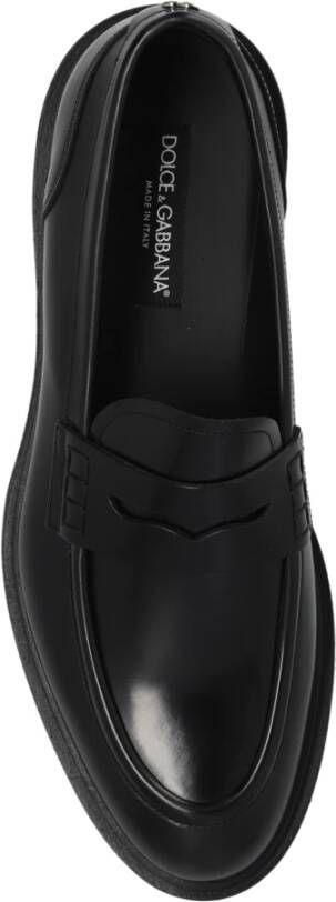 Dolce & Gabbana Schoenen van het type loafers Black Heren