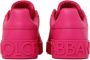 Dolce & Gabbana Fuchsia Portofino Sneakers met Rubber Logo Pink Dames - Thumbnail 10