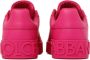 Dolce & Gabbana Fuchsia Portofino Sneakers met Rubber Logo Pink Dames - Thumbnail 10