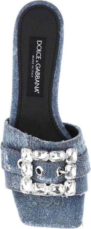 Dolce & Gabbana Schuifregelaars Blauw Dames