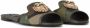 Dolce & Gabbana Army Green Camouflage Heart Slide Sandalen Green Dames - Thumbnail 3