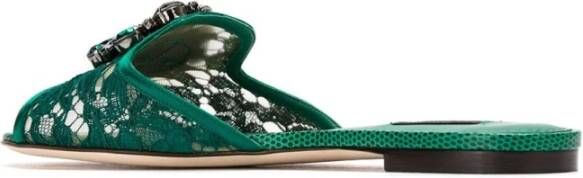 Dolce & Gabbana Schuifregelaars Groen Dames