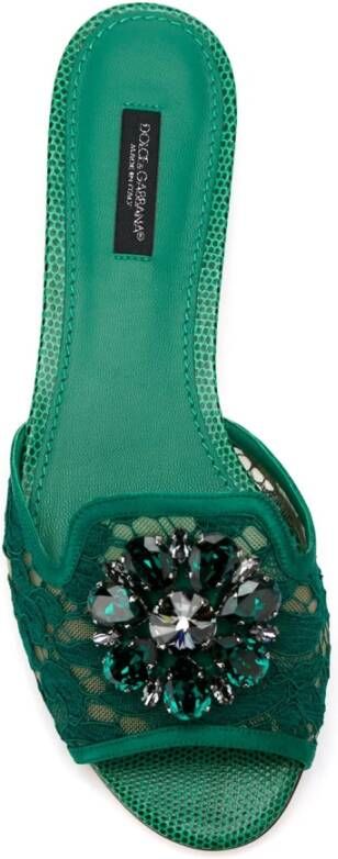 Dolce & Gabbana Schuifregelaars Groen Dames