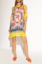 Dolce & Gabbana DG Millennials leren slippers Oranje - Thumbnail 4
