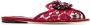 Dolce & Gabbana Rode Sandalen met Kristallen en Kant Red Dames - Thumbnail 2