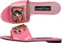 Dolce & Gabbana Beauty Roze Slippers Pink Dames - Thumbnail 2