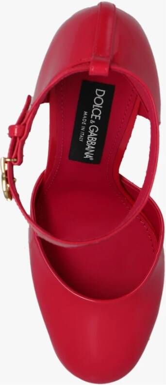 Dolce & Gabbana Sharon platform pumps Roze Dames