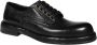 Dolce & Gabbana Zwarte Horse Leather Derby Dress Schoenen - Thumbnail 2