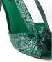 Dolce & Gabbana Slangenhak sandalen voor vrouwen Green Dames - Thumbnail 5