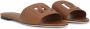 Dolce & Gabbana Calfskin slides with DG Millennials logo Bruin Dames - Thumbnail 7