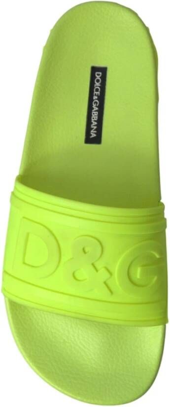Dolce & Gabbana Sliders Green Dames