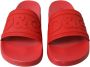 Dolce & Gabbana Rode rubberen instappers Red Heren - Thumbnail 17
