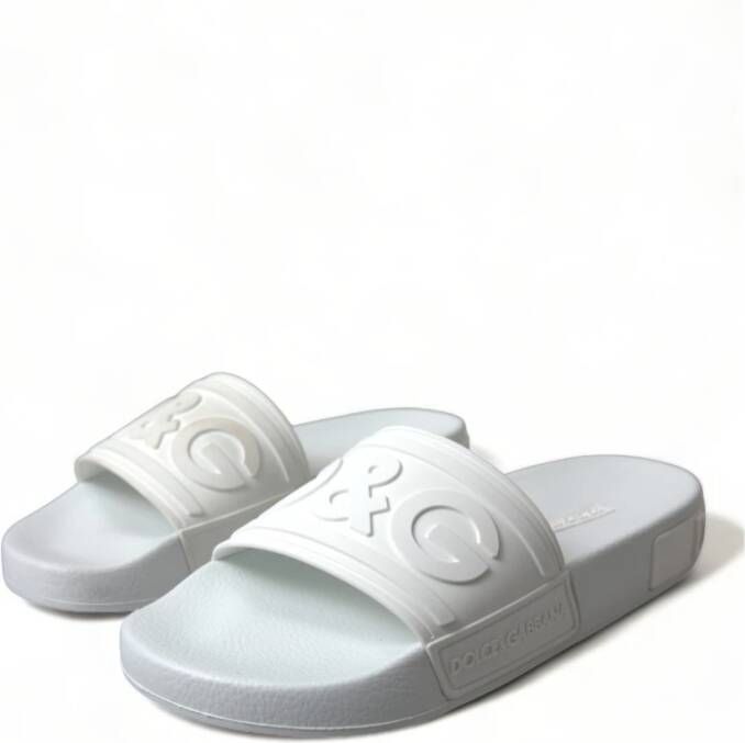 Dolce & Gabbana Sliders White Dames