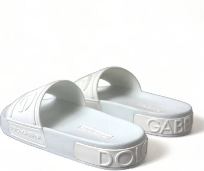 Dolce & Gabbana Sliders White Dames