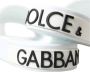 Dolce & Gabbana Witte Rubberen Slippers met Logo White Heren - Thumbnail 5