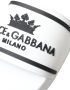 Dolce & Gabbana Witte Rubberen Slippers met Logo White Heren - Thumbnail 9