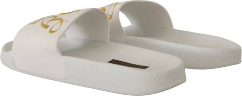 Dolce & Gabbana Sliders White Heren