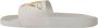 Dolce & Gabbana Elegante witte leren sandalen met gouden borduursel - Thumbnail 7