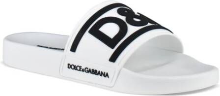 Dolce & Gabbana Sliders Wit Heren