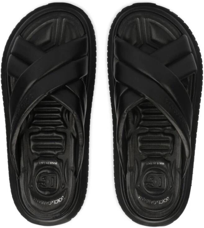 Dolce & Gabbana Sliders Zwart Heren