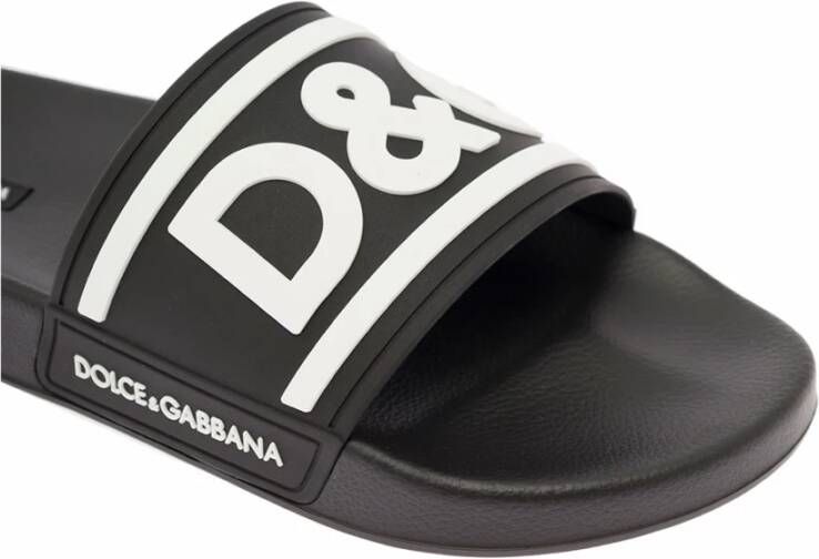 Dolce & Gabbana Sliders Zwart Heren