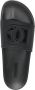 Dolce & Gabbana Zwarte Rubberen Strandslippers met 3D DG Logo Black Heren - Thumbnail 10