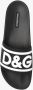 Dolce & Gabbana Zwarte Sandaal Regular Fit Geschikt voor Warm Klimaat Black Heren - Thumbnail 6