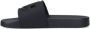 Dolce & Gabbana Zwarte Rubberen Strandslippers met 3D DG Logo Black Heren - Thumbnail 12