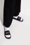 Dolce & Gabbana Zwarte Rubberen Strandslippers met 3D DG Logo Black Heren - Thumbnail 2