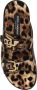 Dolce & Gabbana Dierenprint sandalen met dubbele band Multicolor Dames - Thumbnail 9