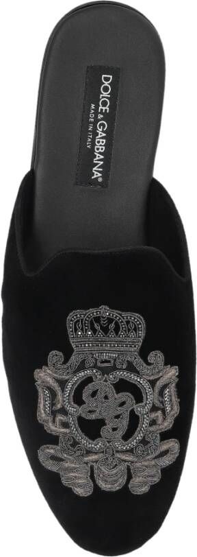 Dolce & Gabbana Slippers met logo