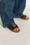 Dolce & Gabbana Slippers met logo Black Dames - Thumbnail 2