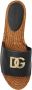 Dolce & Gabbana Slippers met logo Black Dames - Thumbnail 6