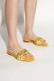 Dolce&Gabbana Sandalen Flat Tris Maiolica Mules in wit - Thumbnail 3