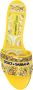 Dolce&Gabbana Sandalen Flat Tris Maiolica Mules in wit - Thumbnail 7