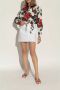 Dolce & Gabbana Bloemversierde platte sandalen met merkband Multicolor Dames - Thumbnail 3