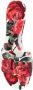 Dolce & Gabbana Bloemversierde platte sandalen met merkband Multicolor Dames - Thumbnail 6