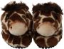 Dolce & Gabbana Brown Giraffe Slippers Flats Sandals Shoes Bruin Dames - Thumbnail 3
